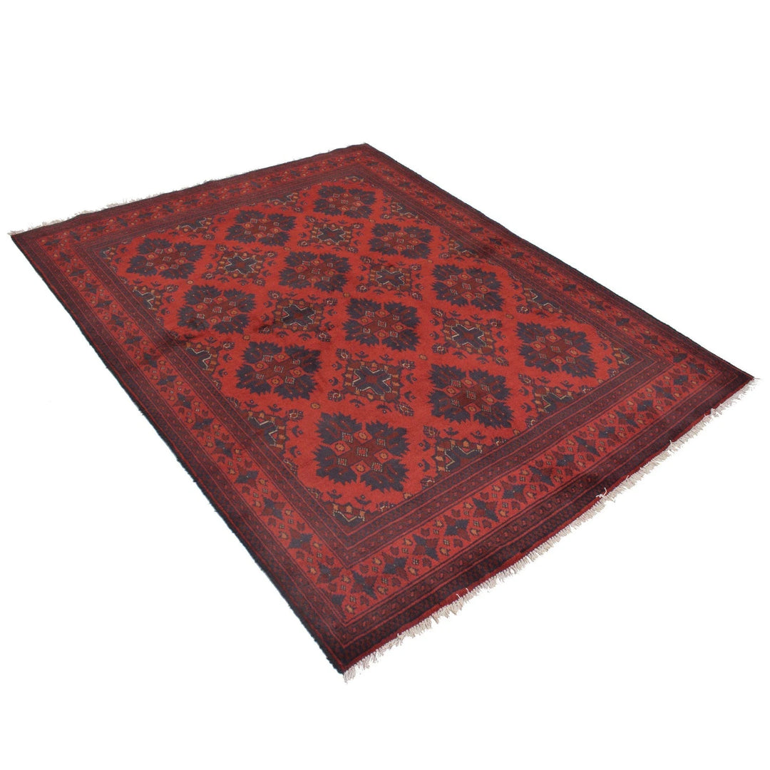 Afghan Khal Mohammadi Rug 4' 10" x 6' 4" Hand-Knotted | No. AL22091