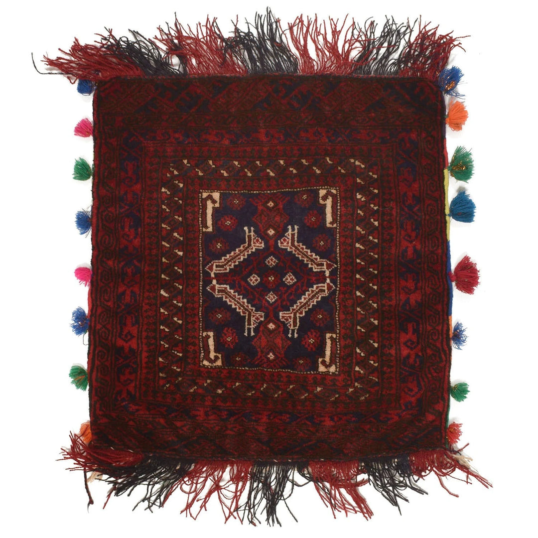 Afghan Balisht Rug 2' 0" x 2' 4" Hand-Knotted | No. AL22099