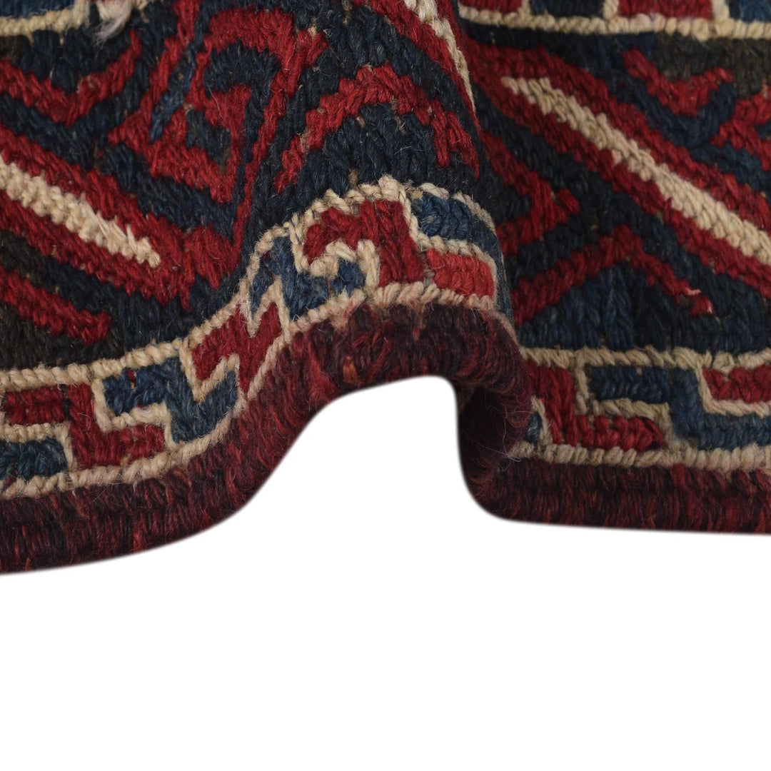 Afghan Kilim Rug 2' 9" x 4' 2" Flat-Weave | No. AL22124
