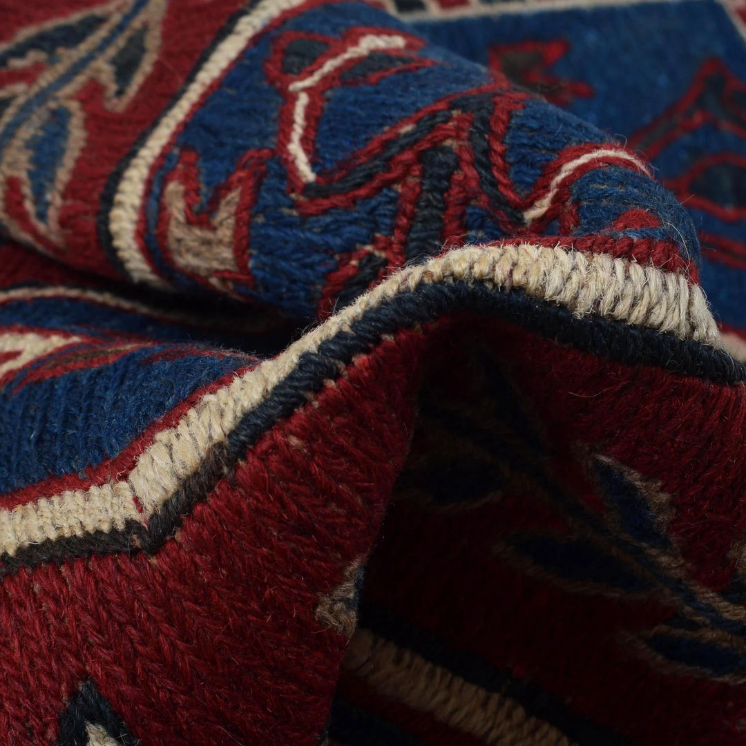 Afghan Kilim Rug 2' 9" x 4' 2" Flat-Weave | No. AL22124