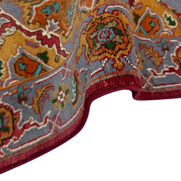 Afghan Heriz Rug 2' 8" x 4' 1" Hand-Knotted | No. AL22135