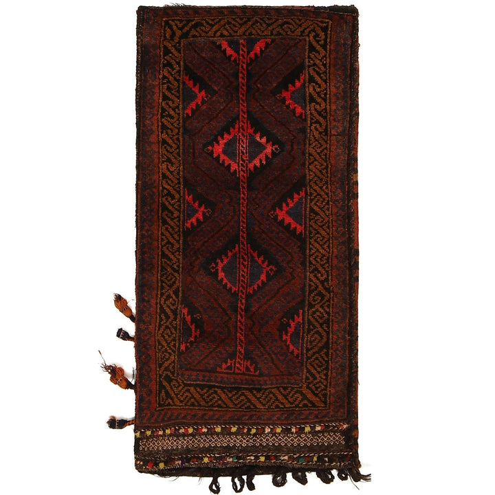 Afghan Balisht Rug 1' 10" x 3' 8" Hand-Knotted | No. AL23175