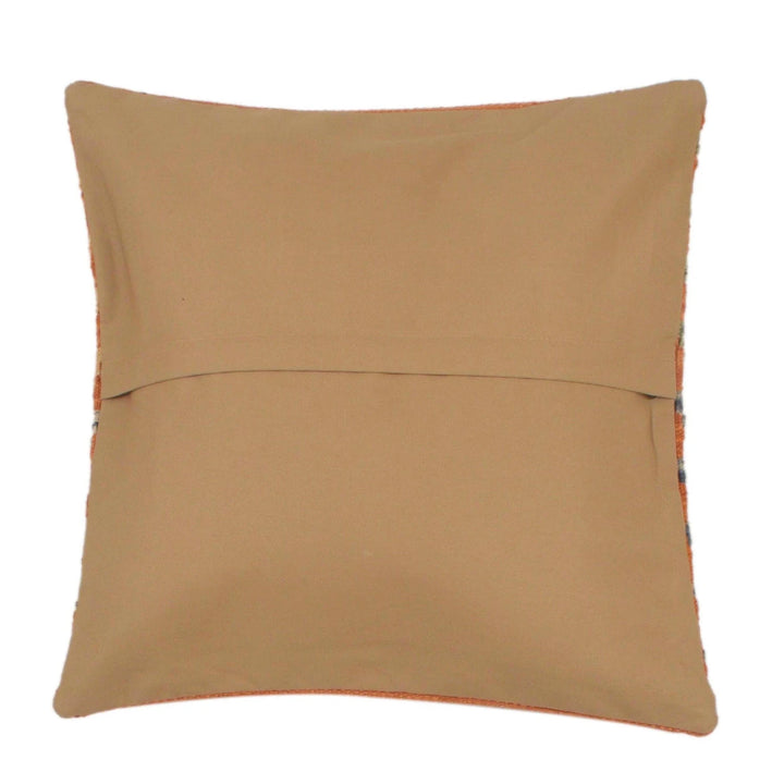 Afghan Kilim Cushion 1' 5" x 1' 5" Flat-Weave | No. AL23343