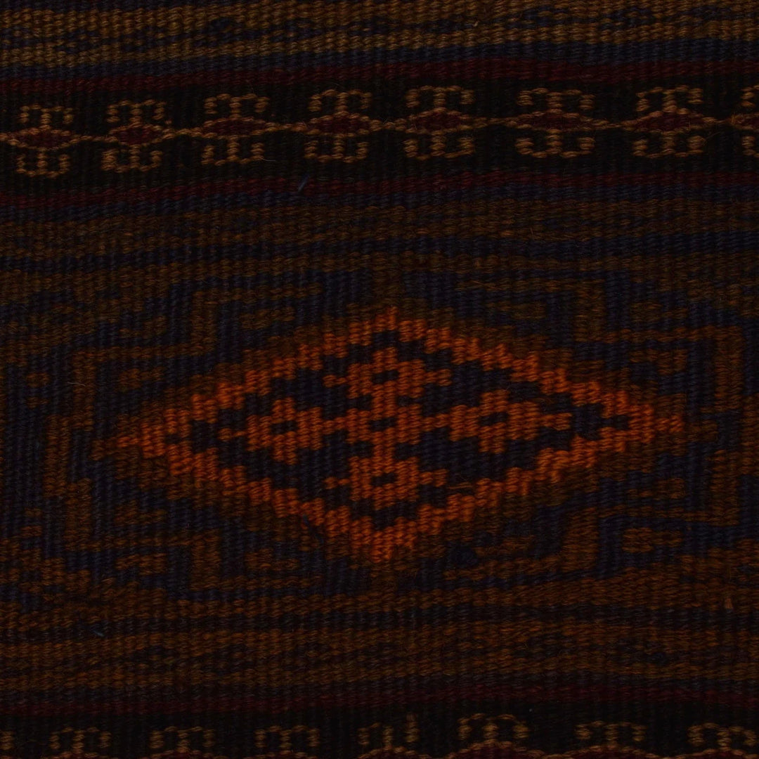 Afghan Kilim Rug 4' 5" x 6' 9" Flat-Weave | No. AL23584