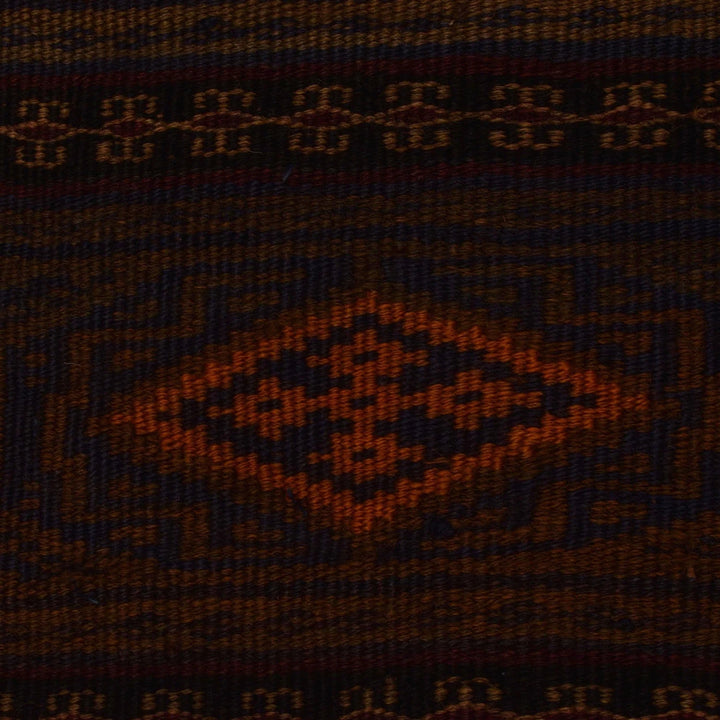 Afghan Kilim Rug 4' 5" x 6' 9" Flat-Weave | No. AL23584