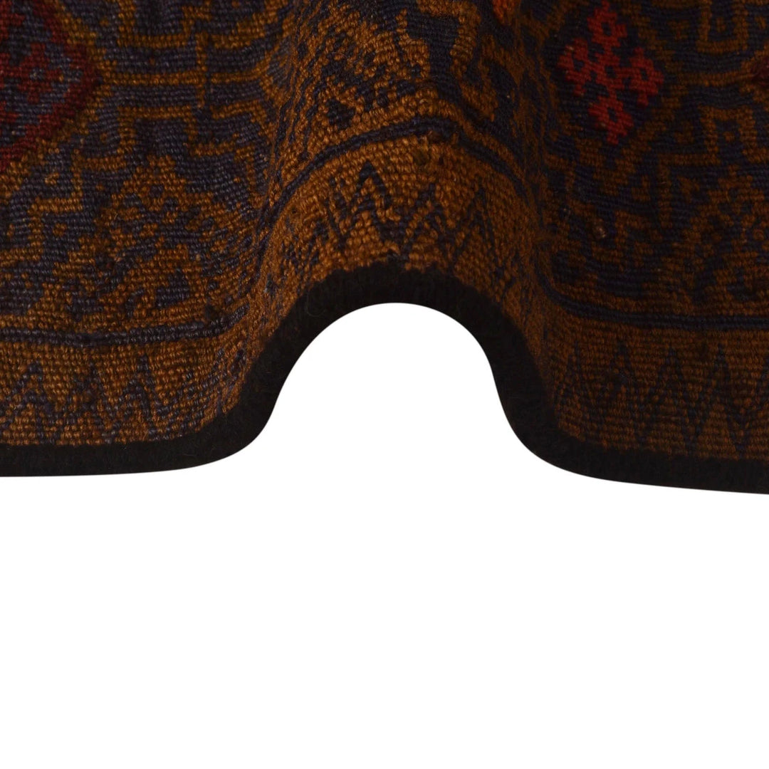 Afghan Kilim Rug 4' 5" x 6' 9" Flat-Weave | No. AL23584