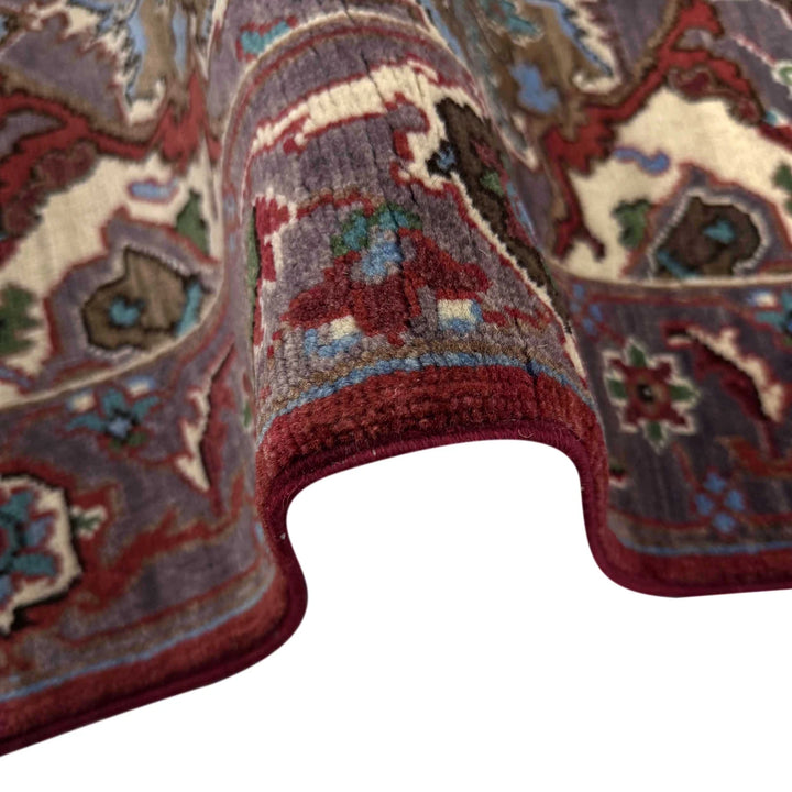 Afghan Heriz Rug 2' 7" x 4' 0" Hand-Knotted | No. AL23752