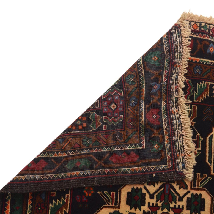 Afghan Baluchi Rug 2' 8" x 4' 7" Hand-Knotted | No. AL24636