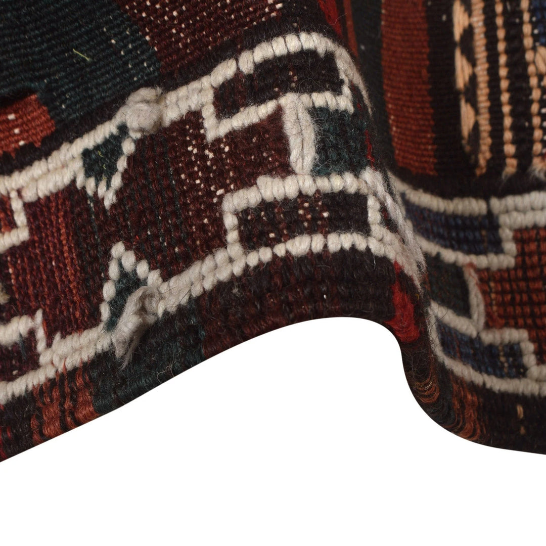 Afghan Kilim Runner 3' 7" x 10' 3" Flat-Weave | No. AL24806