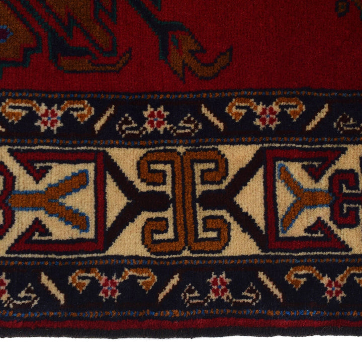Afghan Baluchi Rug 2' 10" x 5' 5" Hand-Knotted | No. AL25773