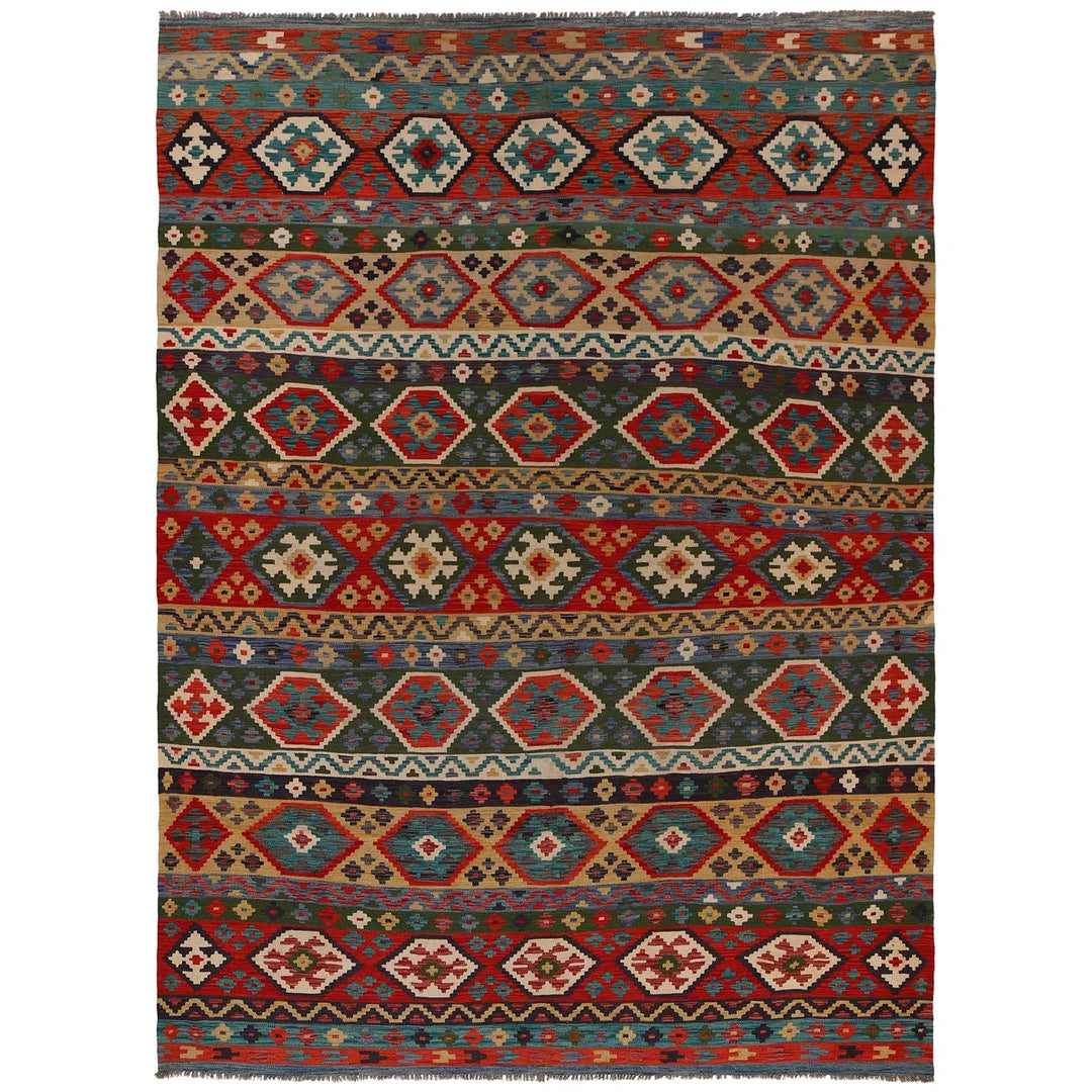 Large Size Chobi Kilim 8' 2" x 11' 5" - No. AL25892