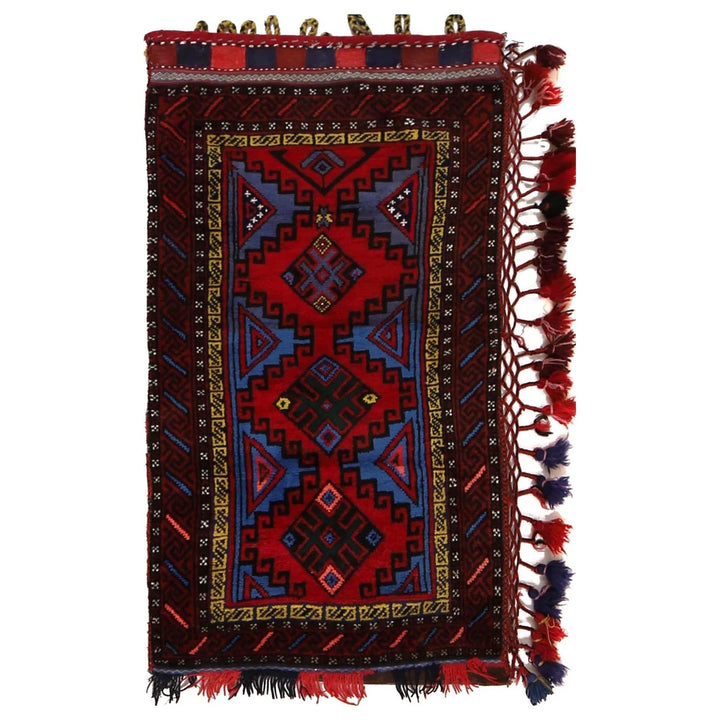 Afghan Balisht Rug 1' 10" x 3' 5" Hand-Knotted | No. AL25905