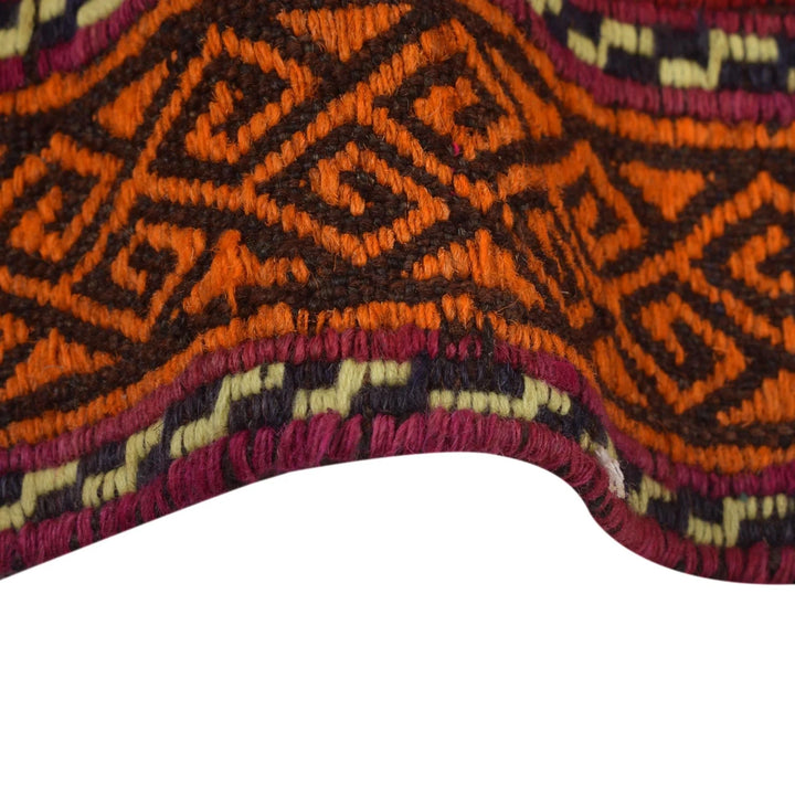 Afghan Kilim Rug 5' 4" x 8' 11" Flat-Weave | No. AL26331