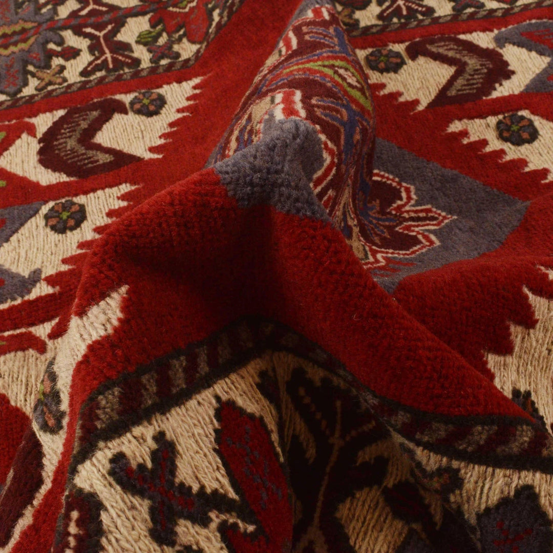Afghan Barjista Kilim Rug 4' 0" x 6' 0" Flat-Weave | No. AL26433