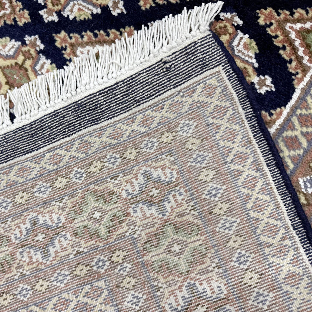Pakistani Jaldar Rug 4' 2" x 5' 11" Hand-Knotted | No. AL265003