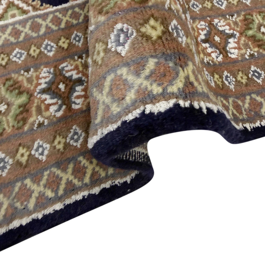 Pakistani Jaldar Rug 4' 2" x 5' 11" Hand-Knotted | No. AL265003