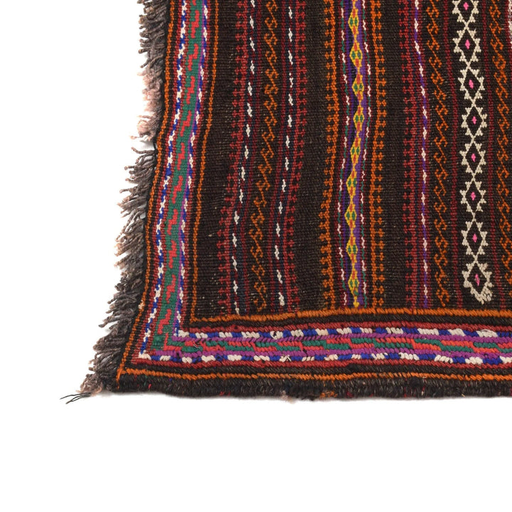 Afghan Laghari Kilim Rug 4' 9" x 7' 6" Hand-Knotted | No. AL26674