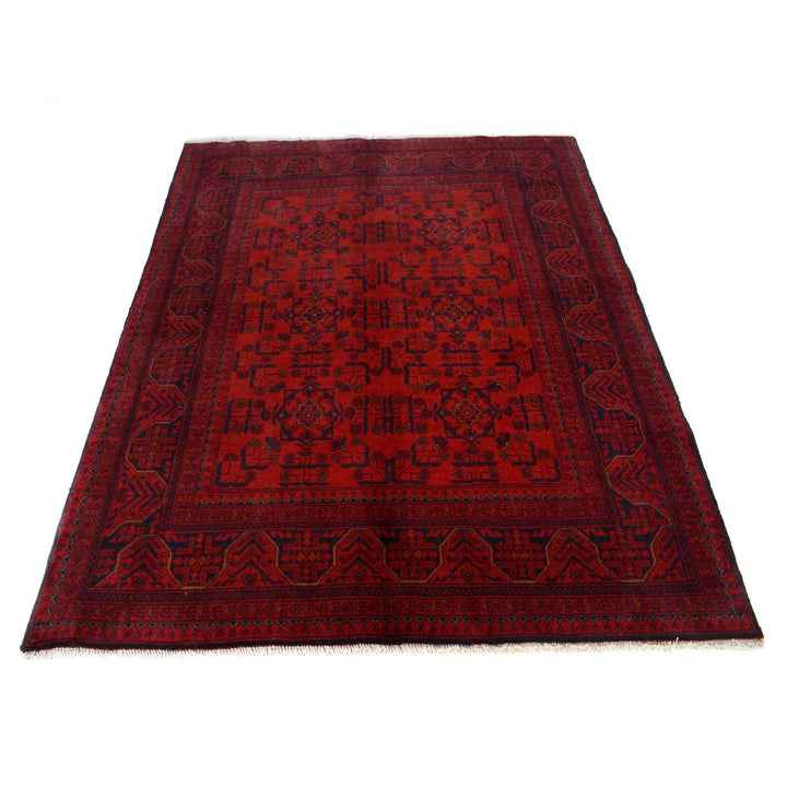 Afghan Khal Mohammadi Rug 4' 10" x 6' 6" Hand-Knotted | No. AL26867