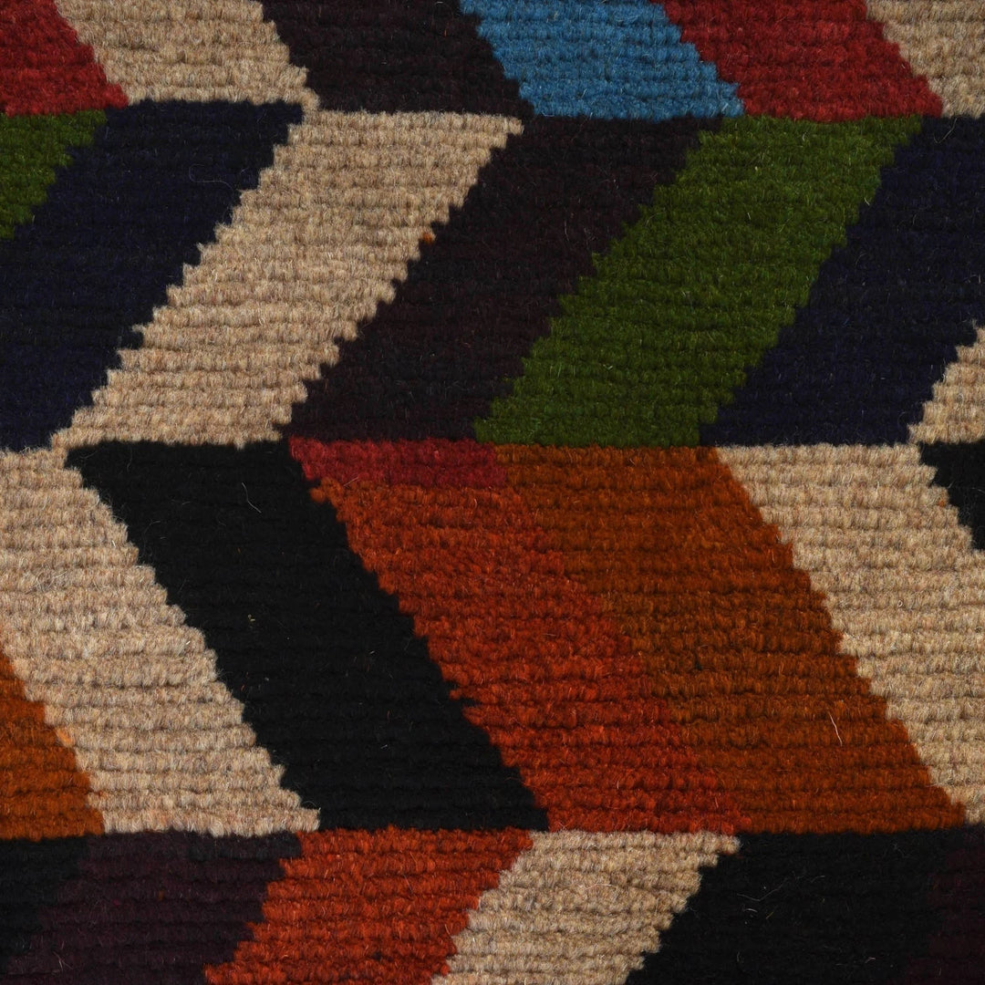 Afghan Baluchi Rug 3' 9" x 5' 11" Hand-Knotted | No. AL27160