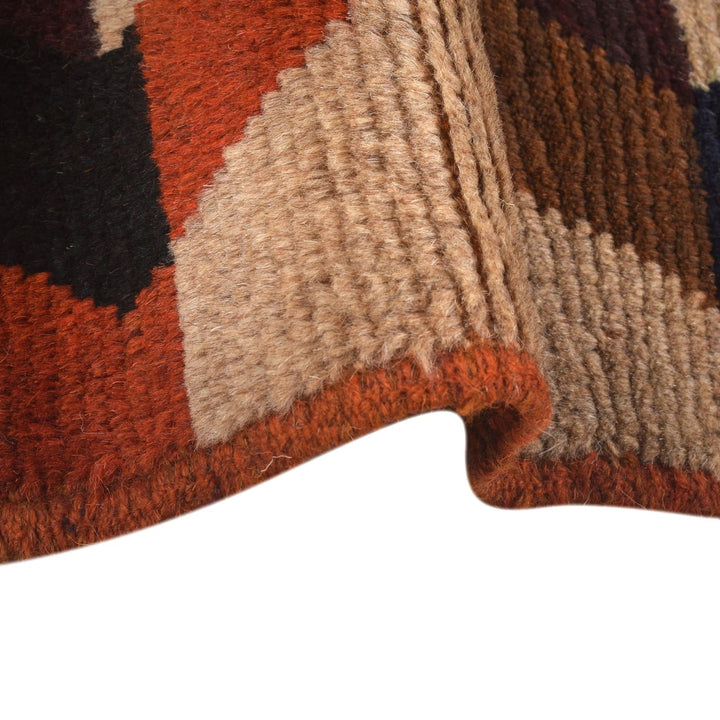 Afghan Baluchi Rug 3' 9" x 5' 11" Hand-Knotted | No. AL27160
