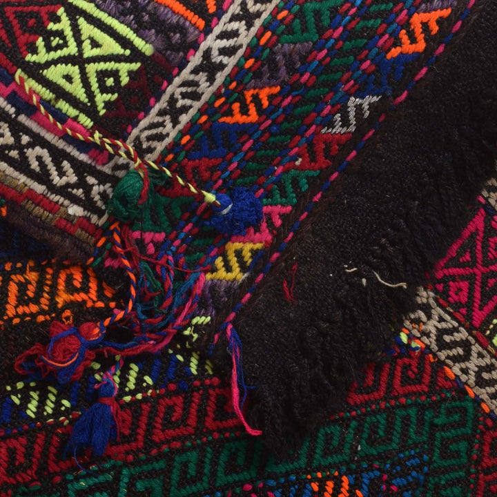 Afghan Suzani Kilim Rug 2' 2" x 5' 5" Flat-Weave | No. AL27170