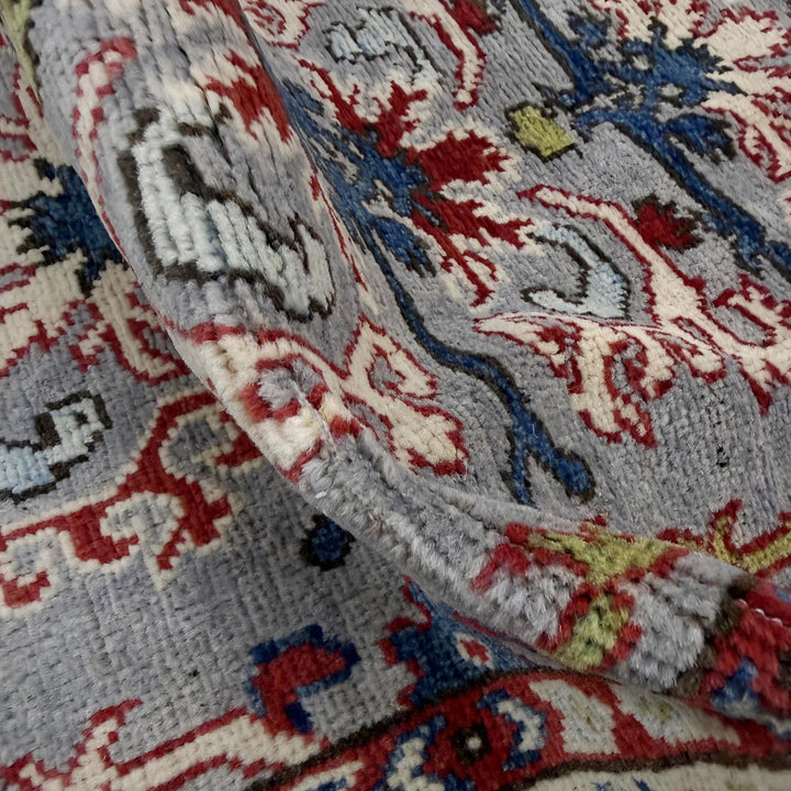 Afghan Kazak Rug 2' 7" x 6' 5" Hand-Knotted | No. AL27177