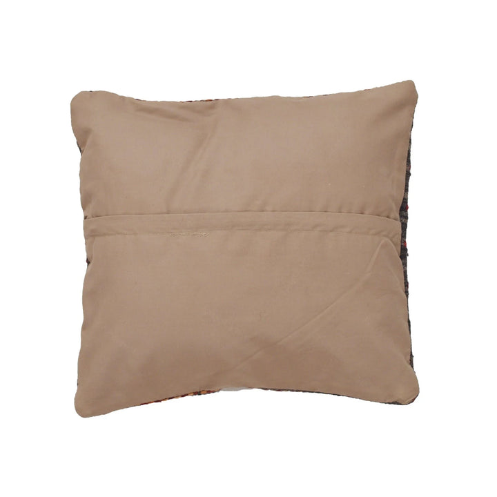 Afghan Kilim Cushion Cover 1' 3" x 1' 4" Flat-Weave | No. AL27408