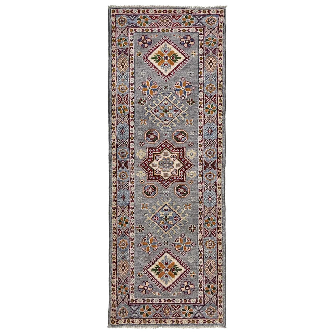Hand knotted Kazak Runner Rugs 1' 10" x 5' 9" - No. AL27657