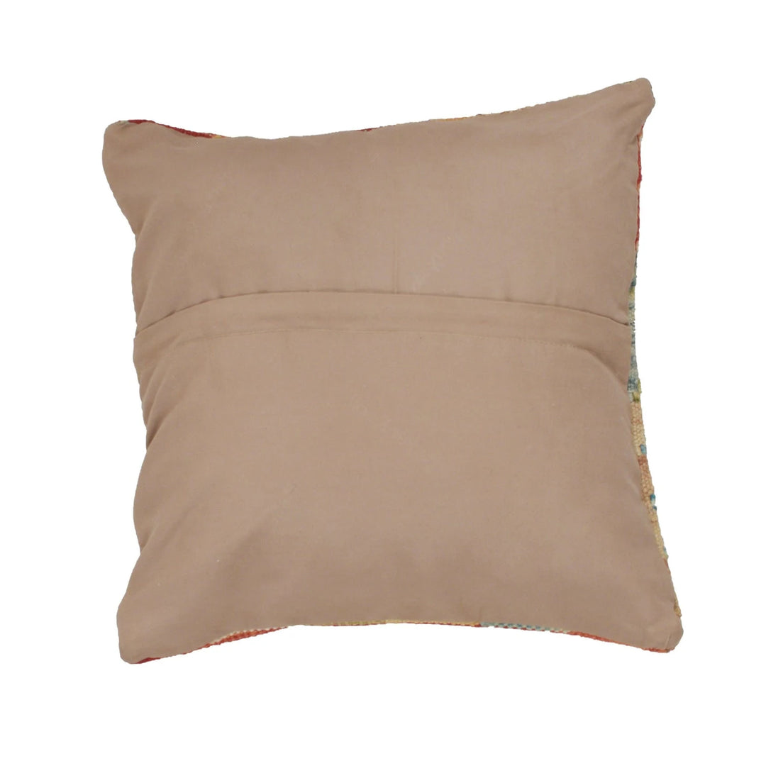 Afghan Kilim Cushion Cover 1' 2" x 1' 2" Flat-Weave | No. AL27882