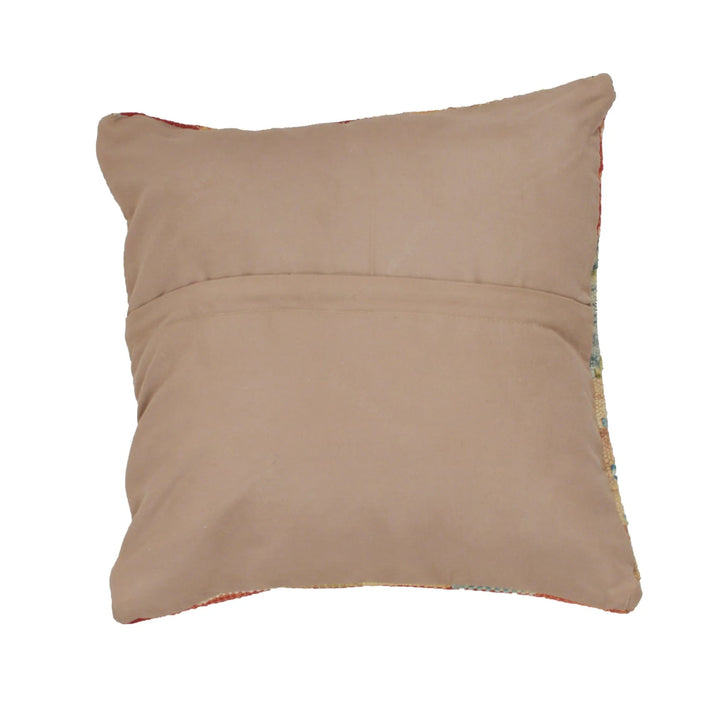 Afghan Kilim Cushion Cover 1' 2" x 1' 2" Flat-Weave | No. AL27882