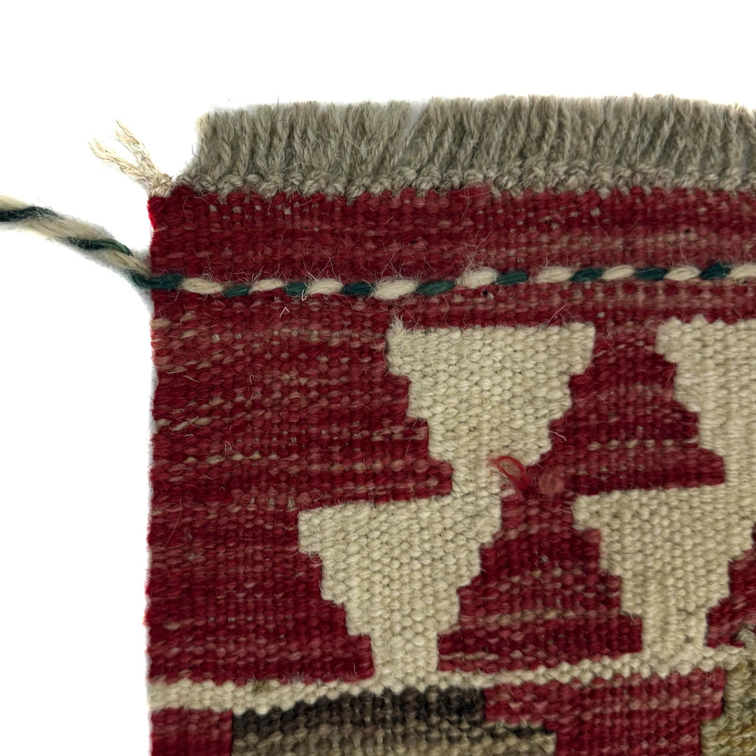 Afghan Vegetable Kilim Rug 2' 2" x 9' 6" Flat-Weave | No. AL279275