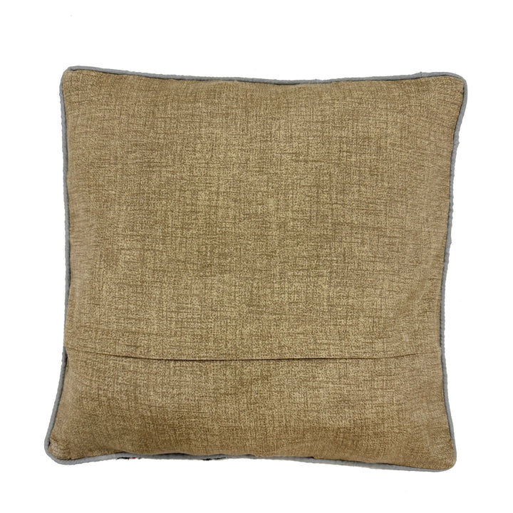 Afghan Turkish Design Kilim Cushion 1' 5" x 1' 5" Flat-Weave | No. AL283313