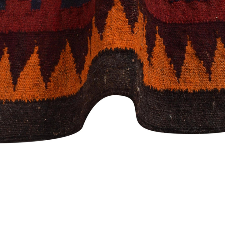 Afghan Kilim Rug 6' 0" x 9' 3" Flat-Weave | No. AL28715
