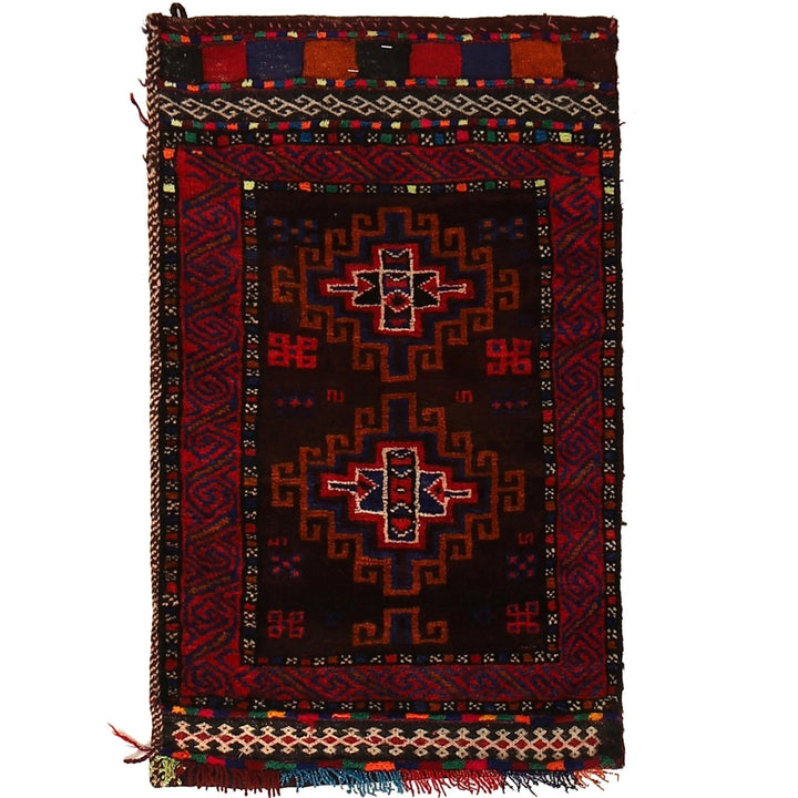 Afghan Balisht Rug 1' 9" x 2' 9" Hand-Knotted | No. AL29034