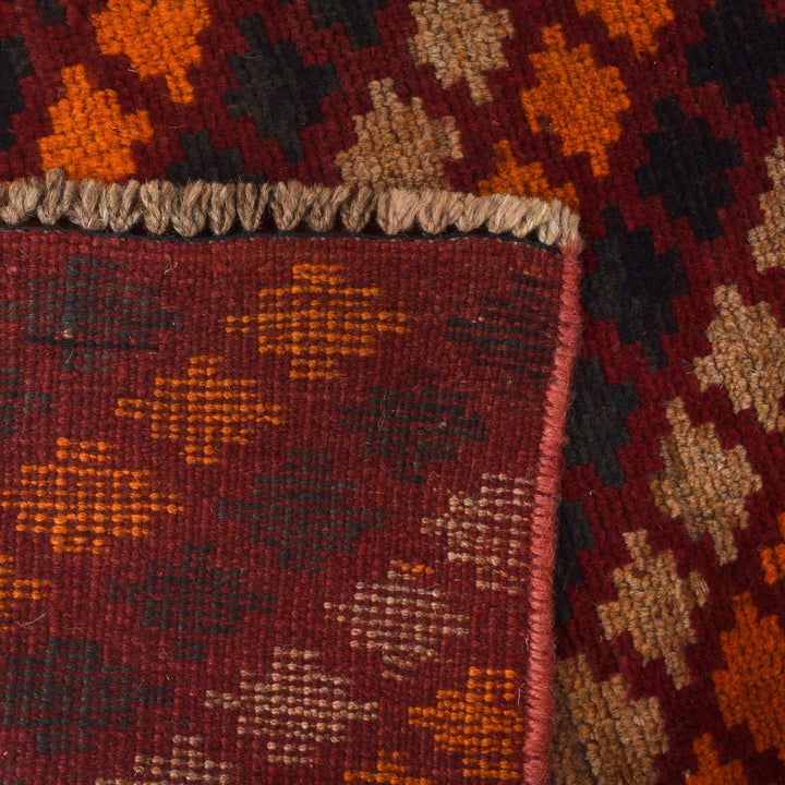 Afghan Baluchi Rug 3' 4" x 5' 10" Hand-Knotted | No. AL29049