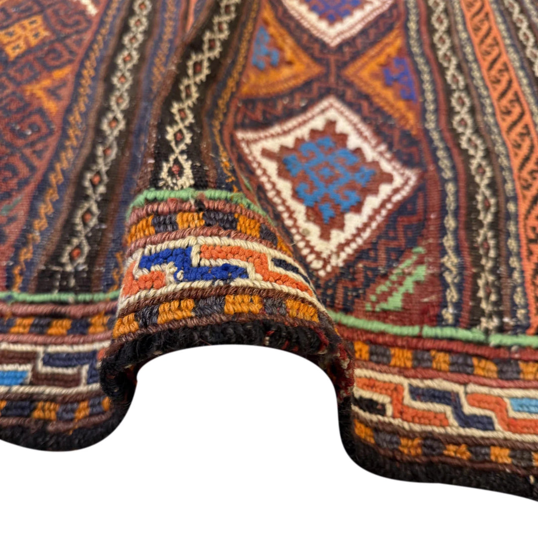 Afghan Laghari Kilim Rug 4' 4" x 6' 6" Flat-Weave | No. AL29119