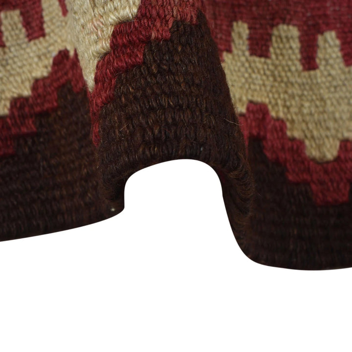 Red Afghan Maimana Kilim Rug 8' 4" x 12' 5" Flat-Weave | No. AL29256
