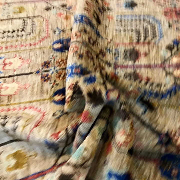 Afghan Tree of Life Rug 5' 8" x 7' 11" Hand-Knotted | No. AL29383