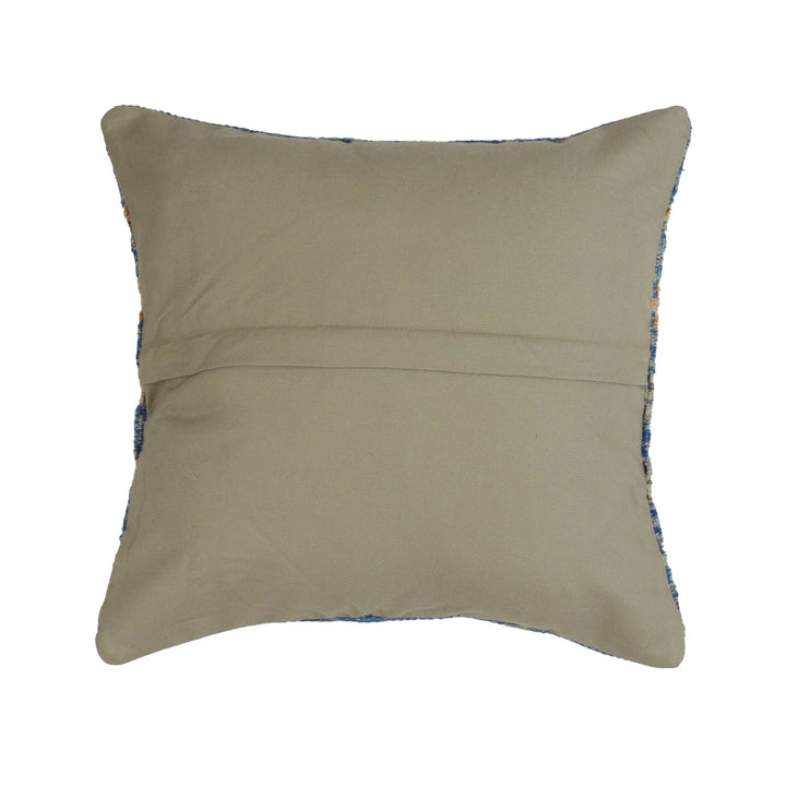 Afghan Kilim Cushion 1' 5" x 1' 5" Flat-Weave | No. AL29615