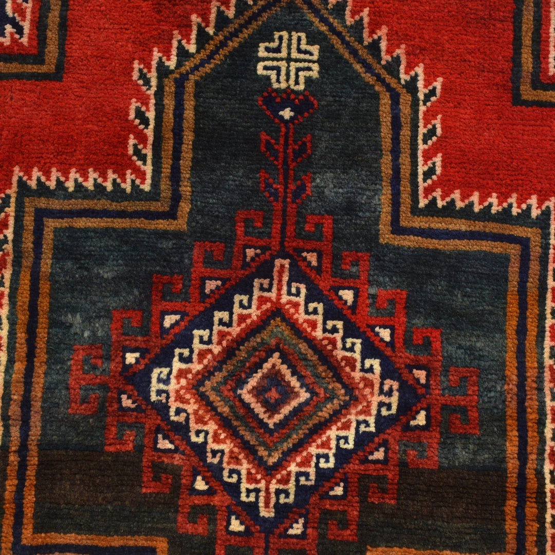Afghan Baluchi Rug 2' 11" x 4' 3" Hand-Knotted | No. AL29770