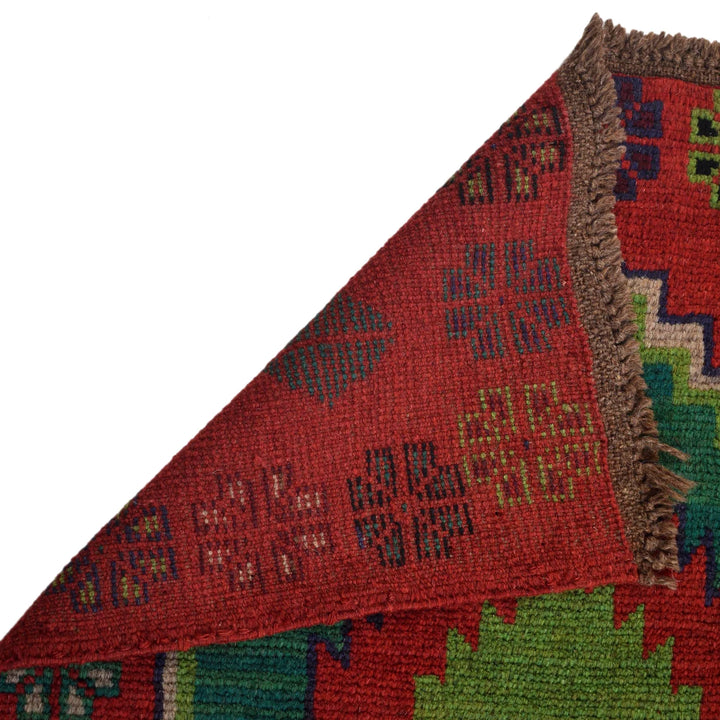 Afghan Baluchi Rug 4' 2" x 6' 3" Hand-Knotted | No. AL29862