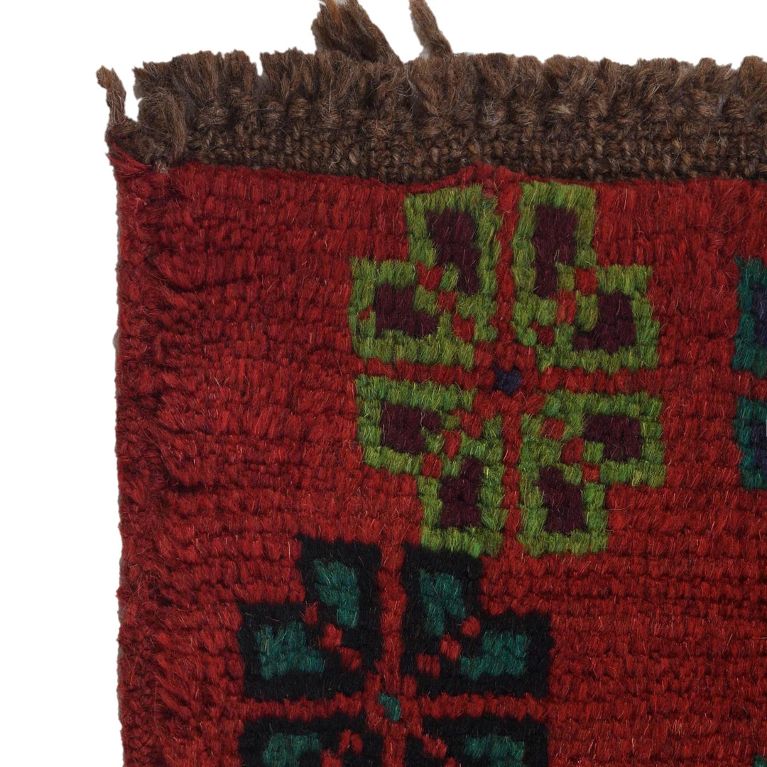 Afghan Baluchi Rug 4' 2" x 6' 3" Hand-Knotted | No. AL29862