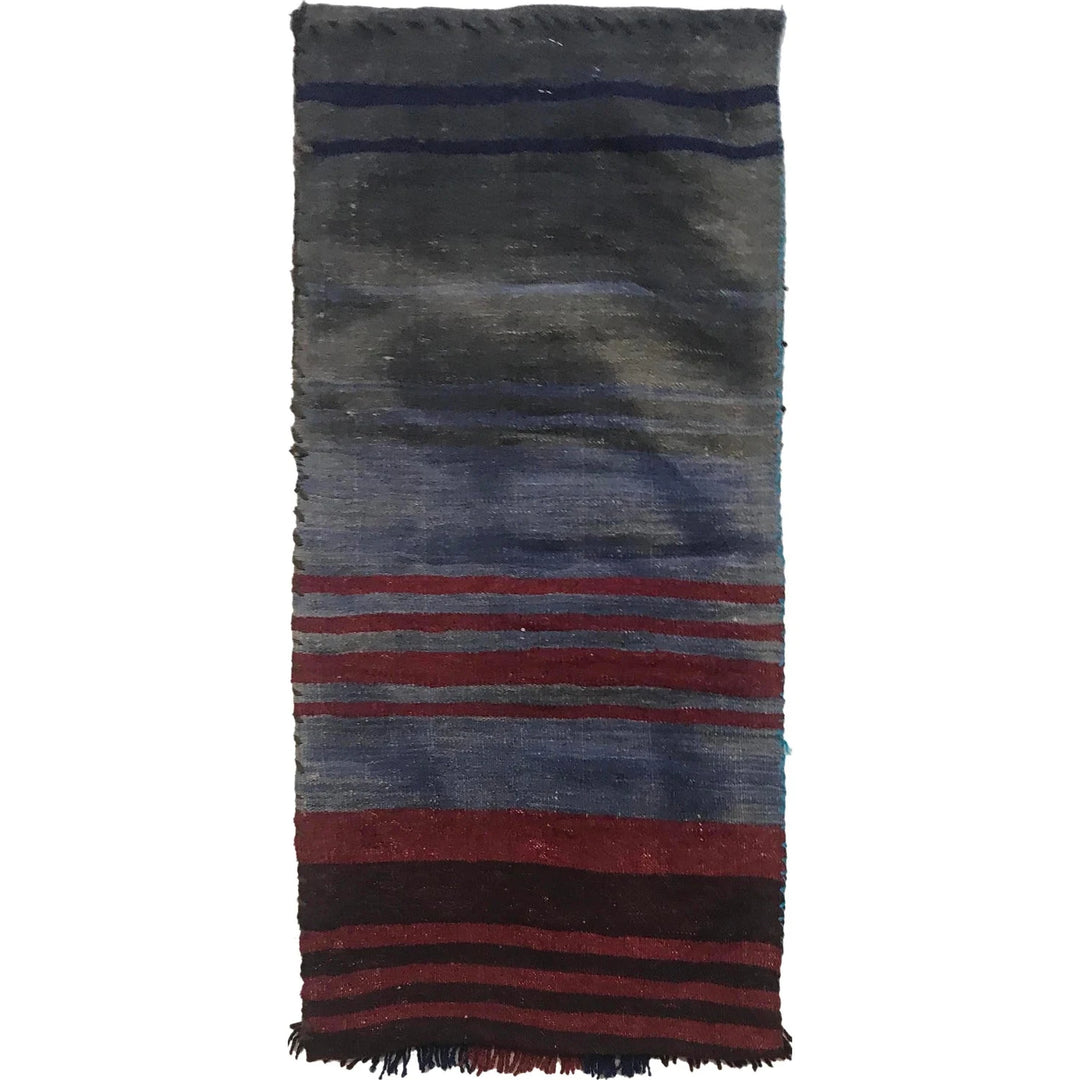 Red Afghan Balisht Rug 1' 6" x 3' 0" Hand-Knotted | No. AL29987