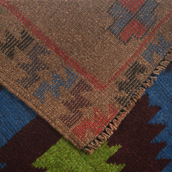 Afghan Baluchi Rug 4' 2" x 6' 5" Hand-Knotted | No. AL30146