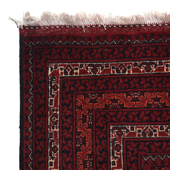 Afghan Khoja Roshnai Rug 4' 10" x 6' 6" Hand-Knotted | No. AL30352