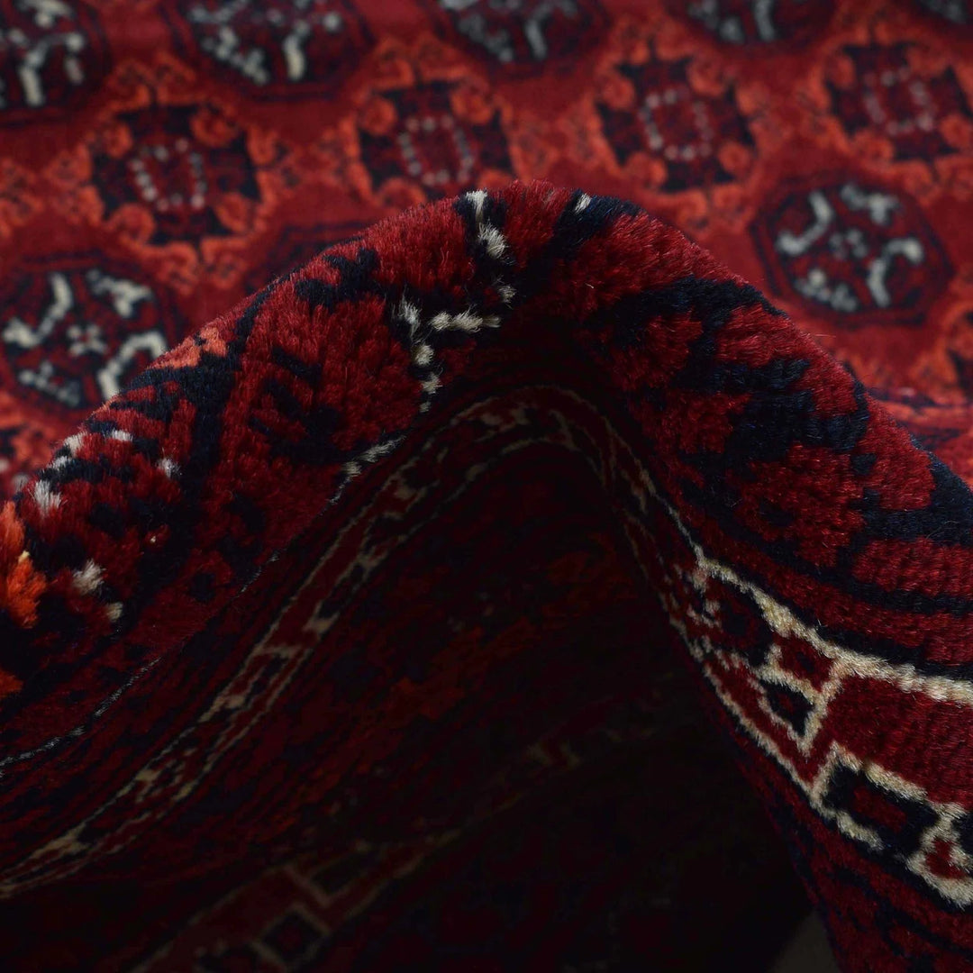 Afghan Khoja Roshnai Rug 4' 10" x 6' 6" Hand-Knotted | No. AL30352