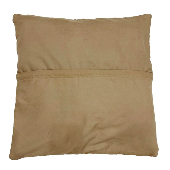 Afghan Kilim Cushion Cover 1' 6" x 1' 6" Flat-Weave | No. AL304008