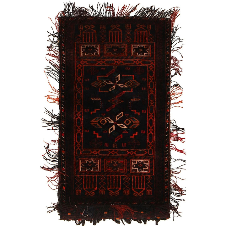Afghan Balisht Rug 1' 9" x 3' 3" Hand-Knotted | No. AL31119
