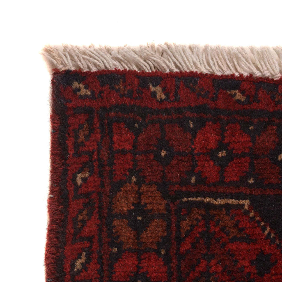 Afghan Khal Mohammadi Rug 3' 5" x 4' 8" Hand-Knotted | No. AL31469
