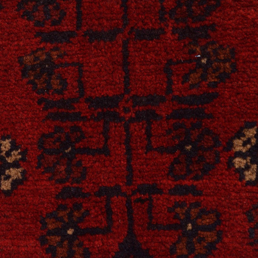 Afghan Khal Mohammadi Rug 3' 5" x 4' 8" Hand-Knotted | No. AL31469